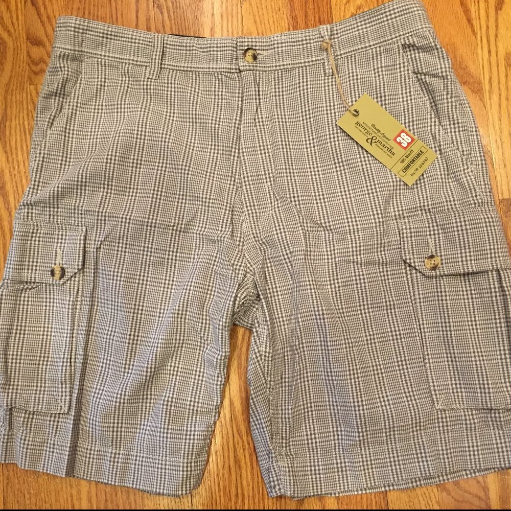 MENS Cargo Shorts 38 George & Martha NWT